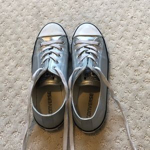 Silver Converse